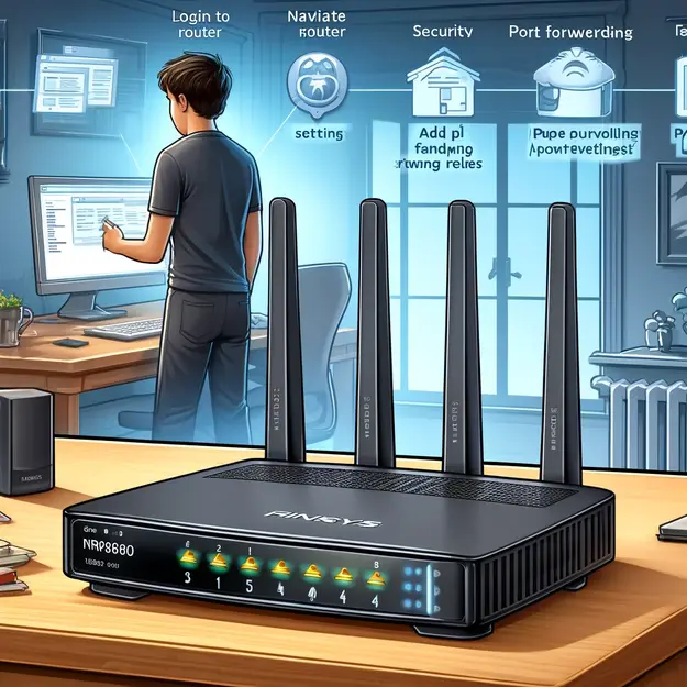 How to Set Up Port Forwarding on the MR9600 Router