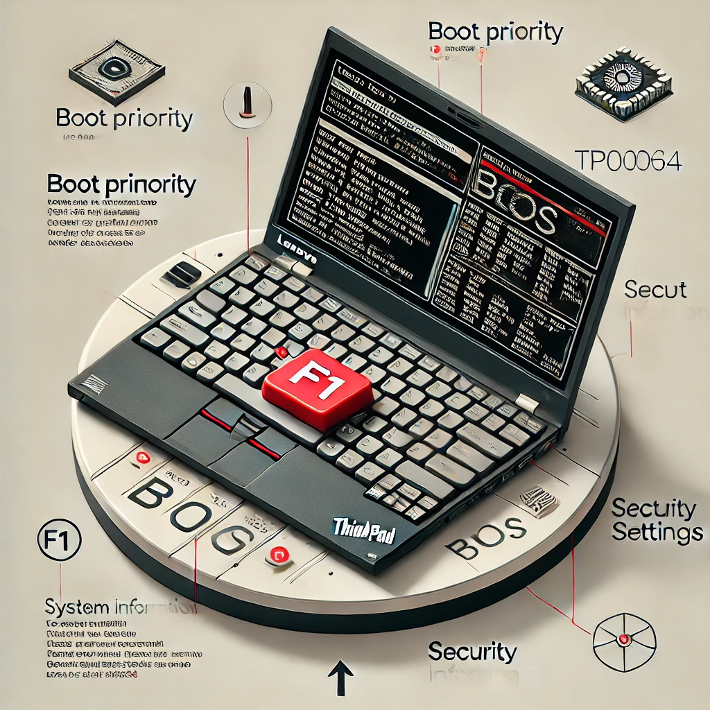 How to Boot into BIOS for ThinkPad TP00064